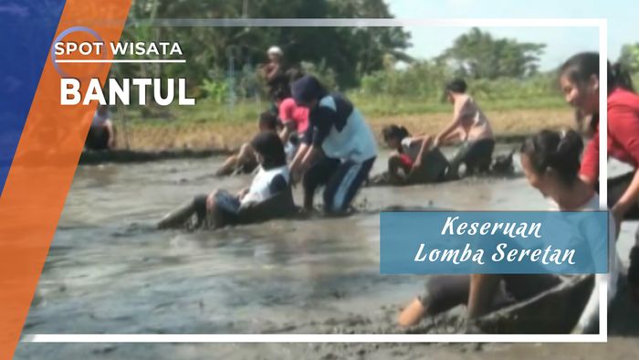 Keseruan Lomba Seretan, Bantul