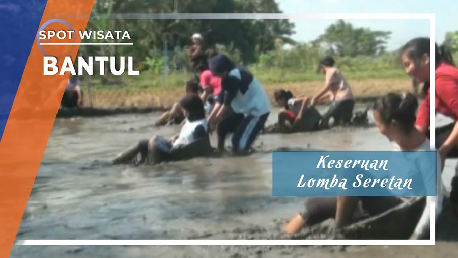 Keseruan Lomba Seretan, Bantul