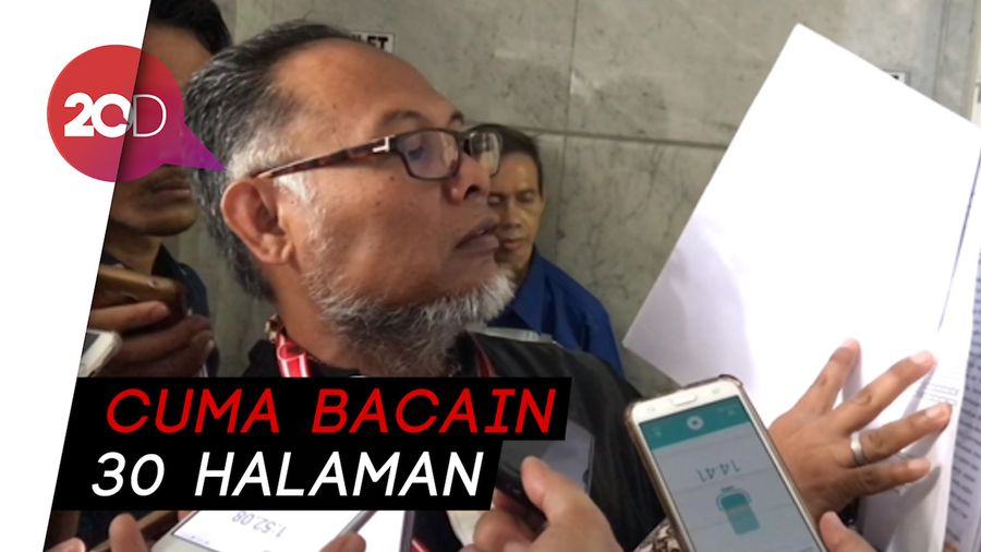 BW ke Tim Hukum KPU di Sidang Sengketa Pilpres: Kepedean!