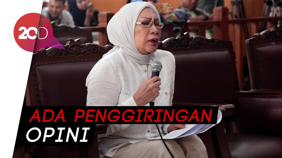 Bacakan Nota Pembelaan, Ratna: Kasus Saya Sarat Politisasi