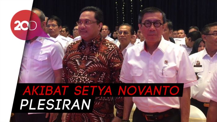 Jawaban Yasonna di Tengah Desakan Mundur