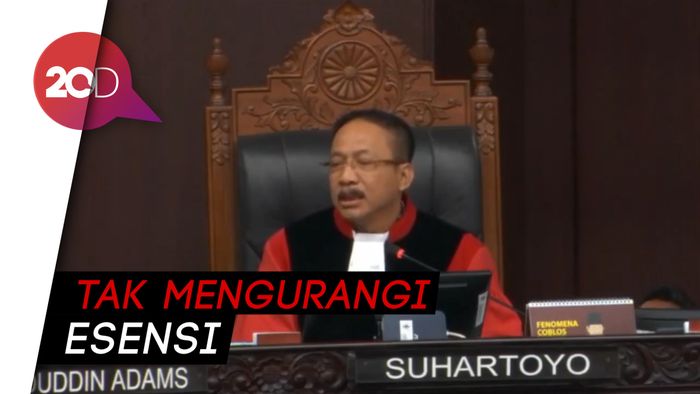 MK Tolak Permintaan BW soal Saksi Tak Dibatasi