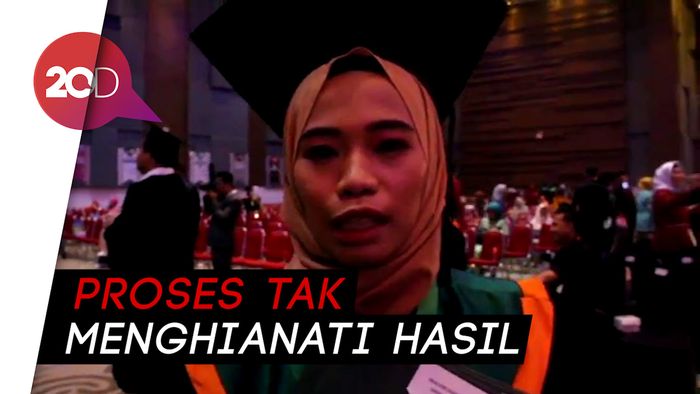 Mahasiswi Ini Jadi Lulusan Terbaik 2019 Meski Pernah Dilarang Kuliah