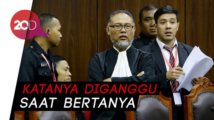 BW Tuding Anggota Majelis MK Menekan Saksinya