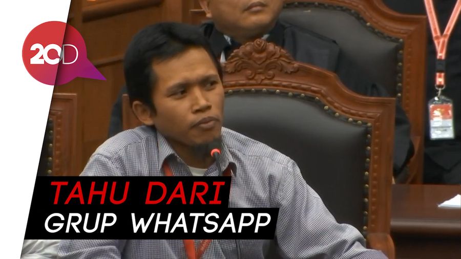 Saksi Prabowo Paparkan Deklarasi Bupati Karanganyar Dukung Jokowi