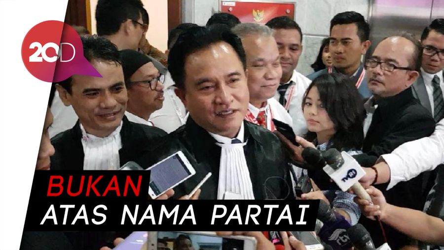 Caleg PBB Jadi Saksi Tim Prabowo, Yusril: Ini Orang Ngeyel
