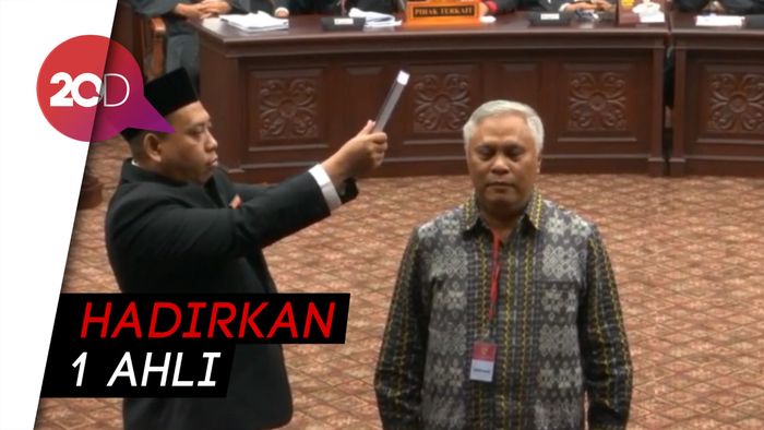 Hadapai Gugatan di MK, KPU Tak Hadirkan Saksi