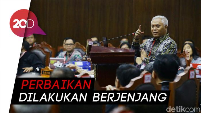 Hakim MK Tanya KPU soal Perbaikan Data Jika Keliru di Situng