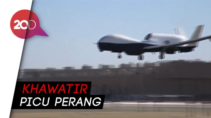 Iran Klaim Tembak Jatuh Drone Mata-mata AS   