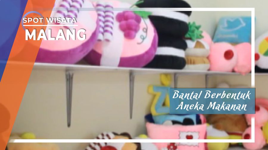 Bantal Berbentuk Makanan Joyo Raharjo Malang
