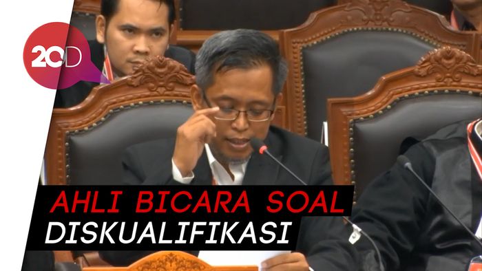 Ahli 01: Tak Ada Diskualifikasi Diputus MK di Tingkat Pilpres
