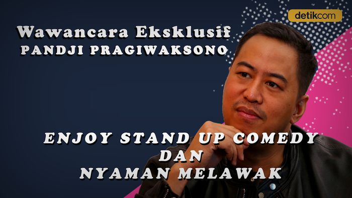 Eksklusif! Pandji Pragiwaksono, Komika Kritis yang Nggak Takut Dikritik 