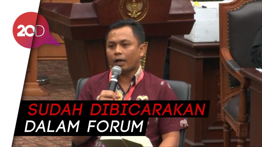 Saksi 01: Tak Ada yang Keberatan Pengumuman Pilpres Dimajukan