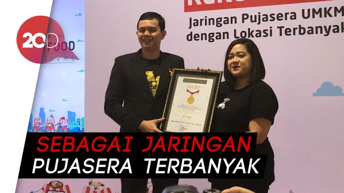 Tersebar di 30 Titik, Go-Food Festival Raih Penghargaan MURI