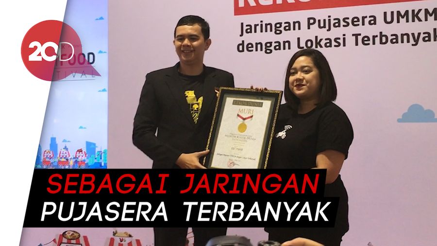 Tersebar di 30 Titik, Go-Food Festival Raih Penghargaan MURI