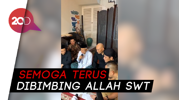 Doa dan Pesan Maruf Amin untuk Deddy Corbuzier