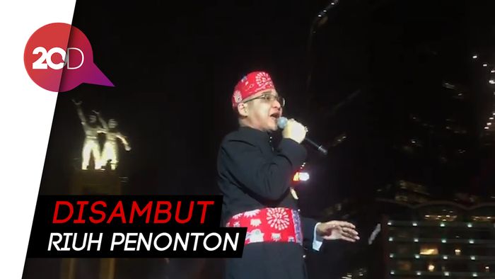 Pecah! Penampilan Pasha Buka Acara HUT ke-492 DKI di Bundaran HI