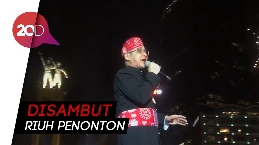 Pecah! Penampilan Pasha Buka Acara HUT ke-492 DKI di Bundaran HI