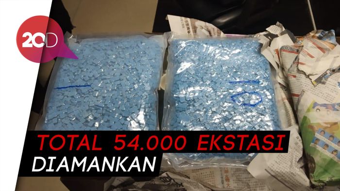Perburuan Sindikat Puluhan Ribu Ekstasi, Seorang Lagi Dibekuk
