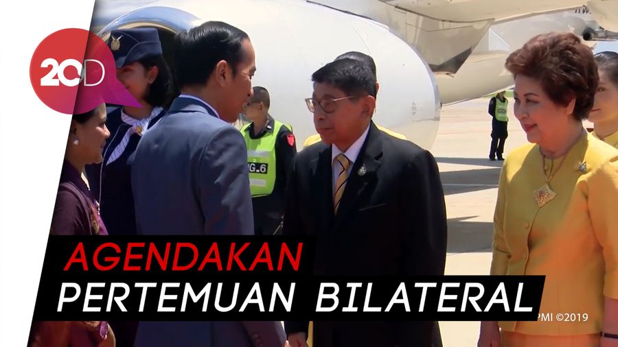Tiba di Thailand, Jokowi akan Gelar Pertemuan dengan PM Prayut