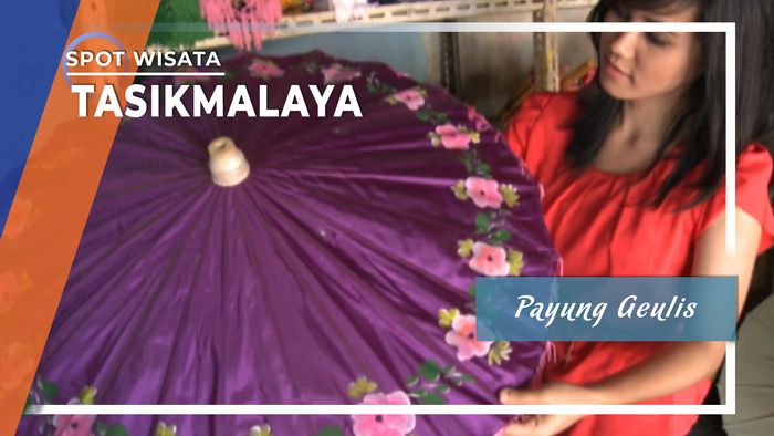 Payung Geulis Khas Panyingkiran Tasikmalaya