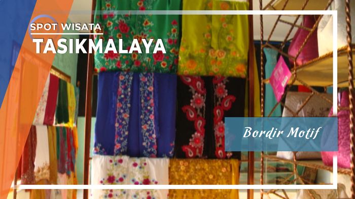 Bordir Motif Khas Tasikmalaya