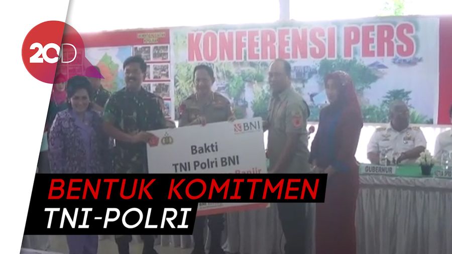 Panglima-Kapolri Apresiasi Penanganan Banjir Bandang di Konawe Utara