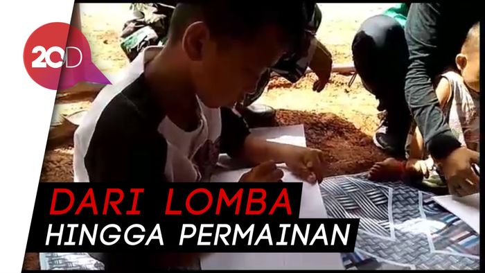 Seru! Bocah Korban Banjir Dapat Trauma Healing dari Relawan FTI UMI