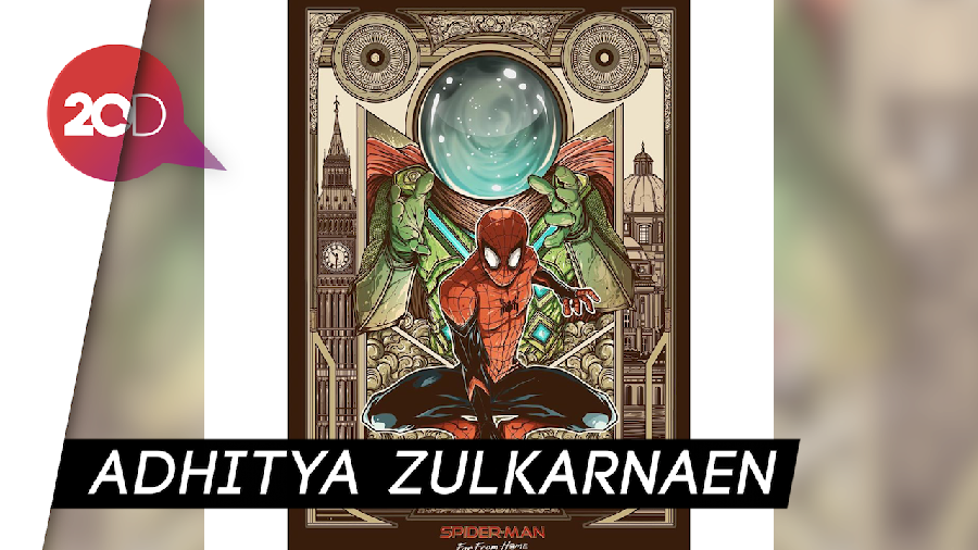Ilustrator Indonesia Menang Lomba Fan Art Spider-Man: Far From Home