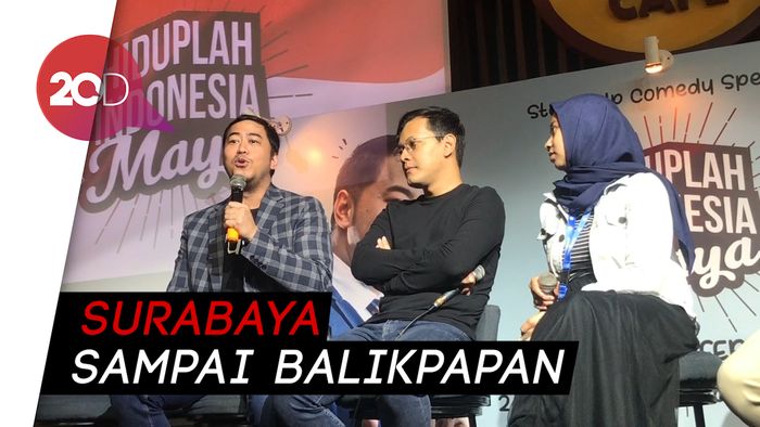 Pandji Pragiwaksono Kembali Hadirkan Hiduplah Indonesia Maya