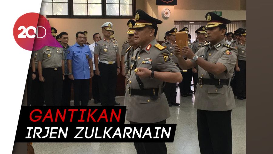 Kapolri Lantik Kapolda Sumsel Irjen Firli 
