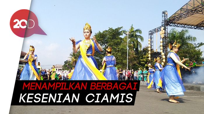 Meriahnya Galuh Ethnic Carnival di Ulang Tahun ke-377 Ciamis