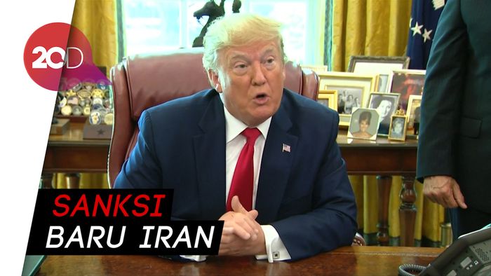 Trump Jatuhi Sanksi ke Ayatollah Ali Khamenei 