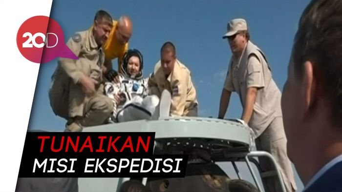 204 Hari di Luar Angkasa, 3 Astronot ISS Tiba di Bumi