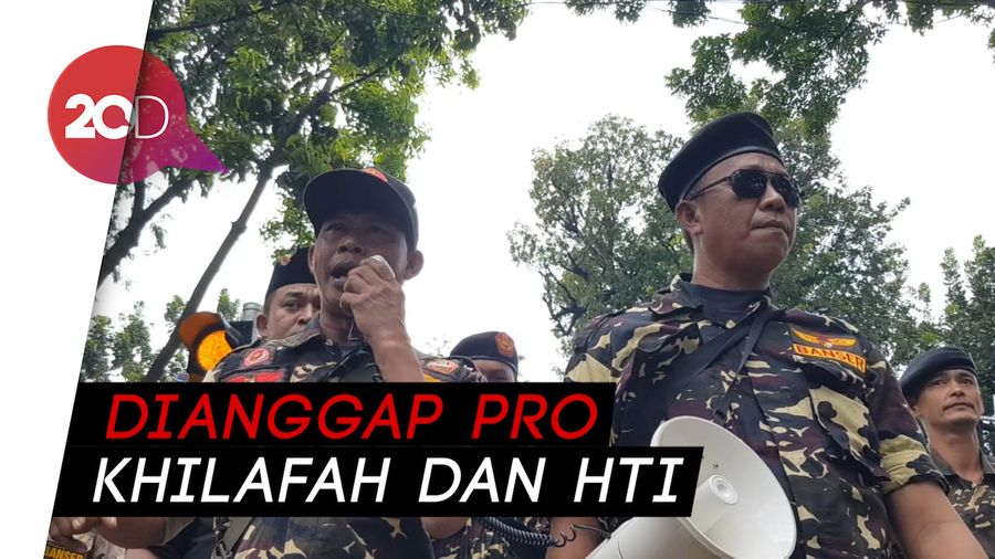 Banser Sambangi Balai Kota DKI, Protes Ceramah Felix Siauw