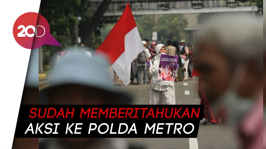Massa Aksi Kawal MK Bubar, Besok Kembali Lagi