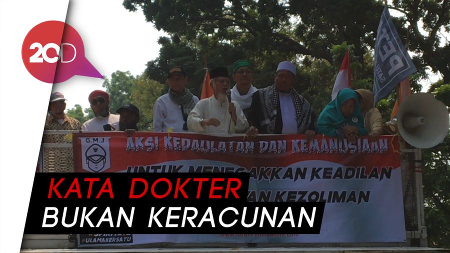 Ada Kabar Peserta Aksi di Patung Kuda Tewas Keracunan, Ternyata Hoax