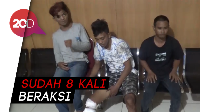 Dor! Pembobol Minimarket Diberi Hadiah Tembakan Terukur Polisi 