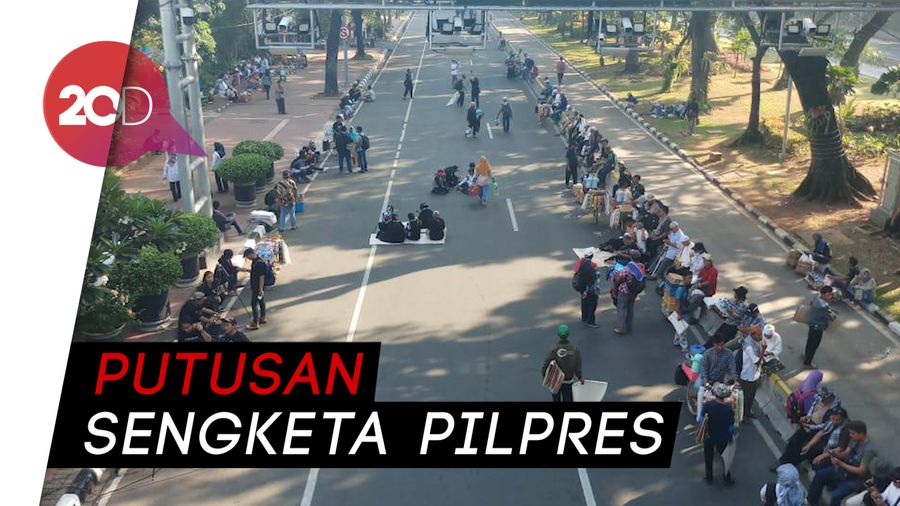 Jelang Sidang Putusan, Begini Suasana Sekitar Gedung MK Pagi Ini