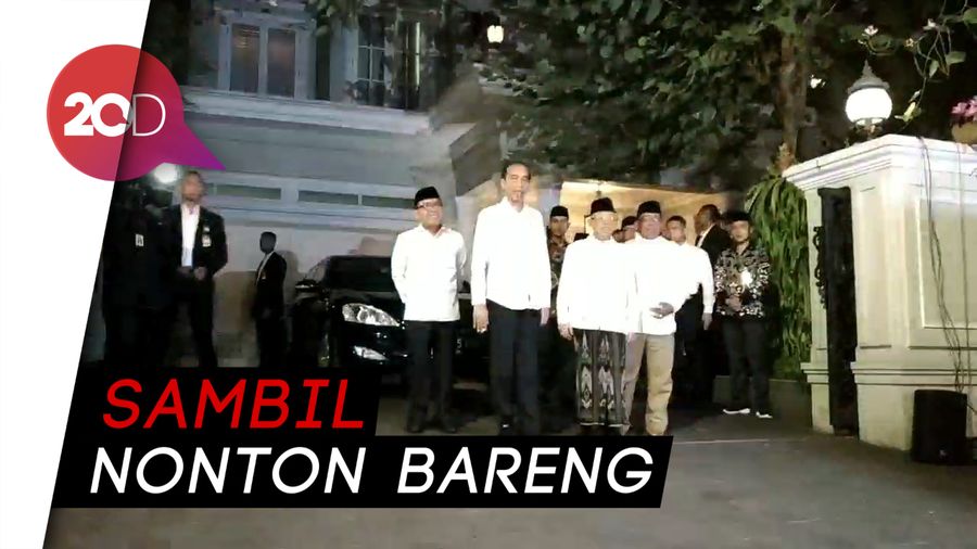 Jokowi-Marruf Meluncur ke Bandara Halim