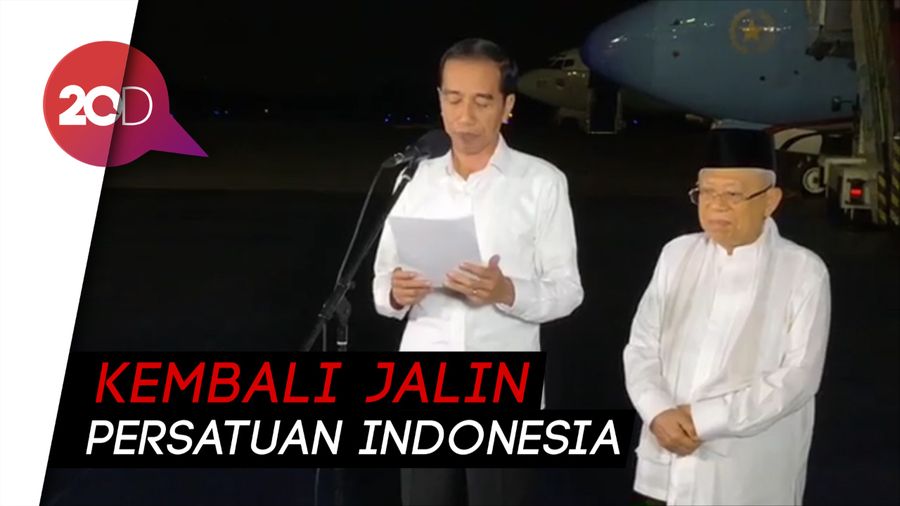 Jokowi: Tak Ada Lagi 01 dan 02, Yang Ada Persatuan Indonesia