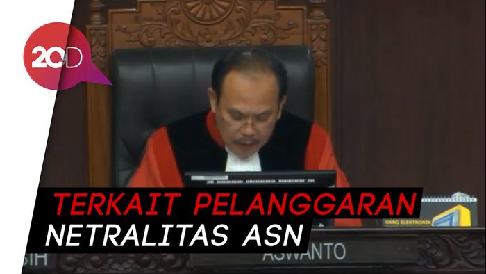 MK soal Camat Makassar Dukung 01: Tak Penuhi Unsur Tindak Pidana Pemilu