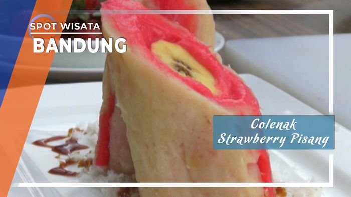 Colenak Strawberry Pisang, Bandung