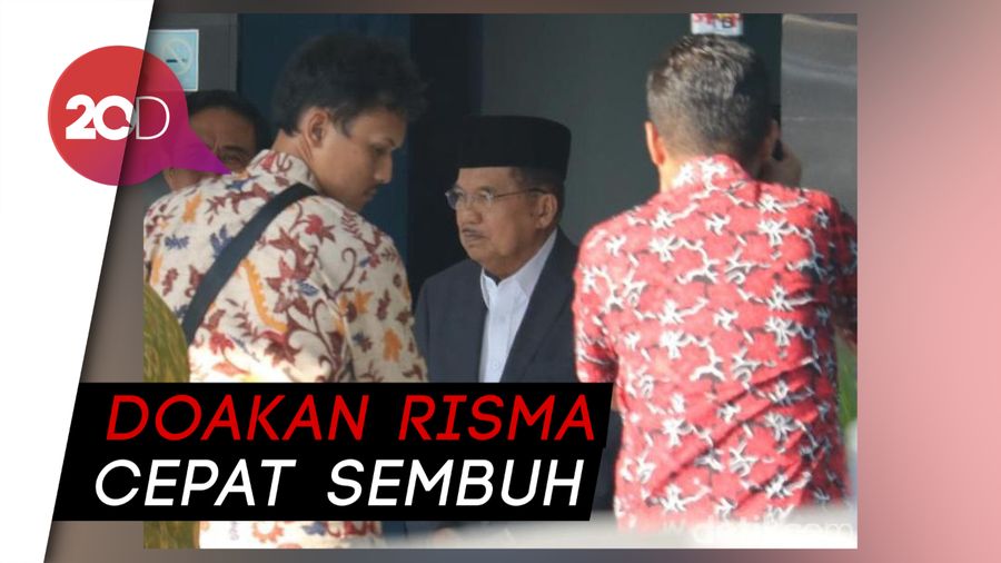 Ditemani Emil Dardak, Jusuf Kalla Jenguk Risma