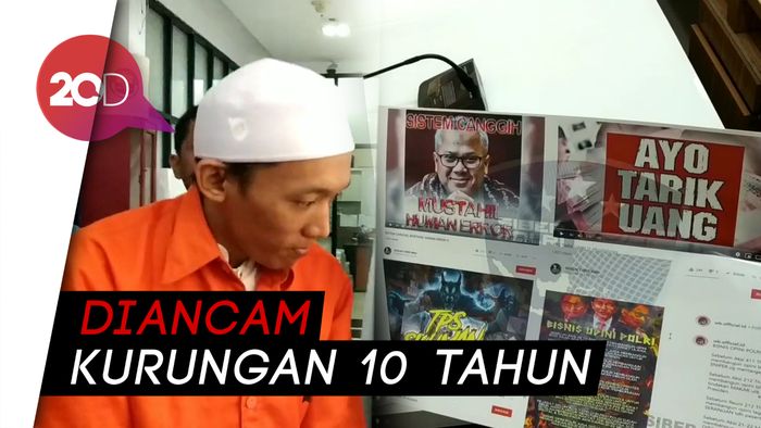 Sebar Hoax, Kreator Akun YouTube Muslim Cyber Army Diciduk