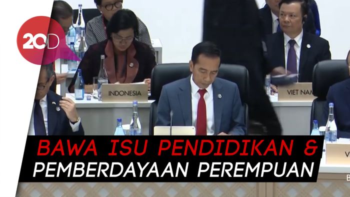 Hadiri KTT G20, Jokowi Angkat Isu Pemberdayaan Perempuan