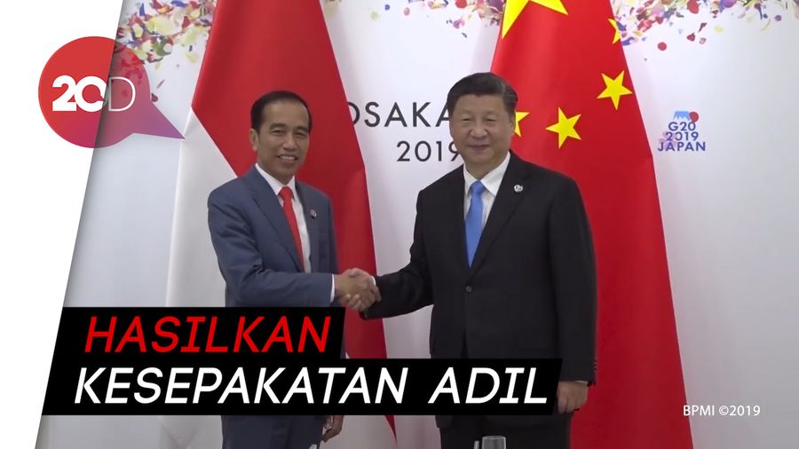 Jokowi Harapkan Pertemuan AS-Tiongkok Redakan Perang Dagang