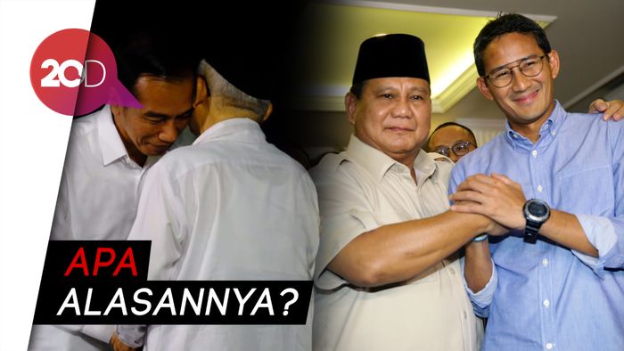 Prabowo-Sandiaga Tak akan Hadiri Penetapan Kemenangan Jokowi-Maruf