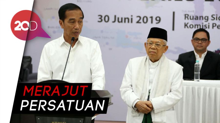 Jokowi Ajak Prabowo-Sandi Bersama Bangun Negara