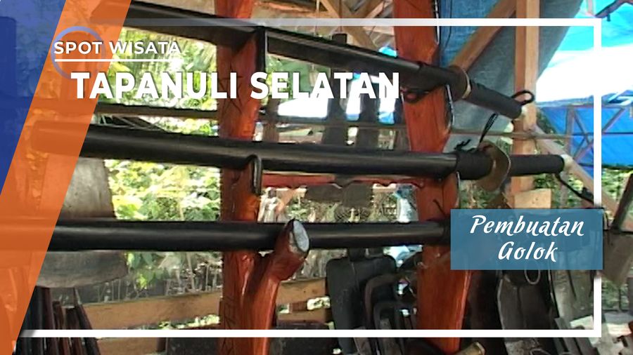 Desa Unik Penghasil Golok, Tapanuli Selatan